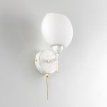 Citilux Флорида CL148310 Бра с выключателем Белое с патиной