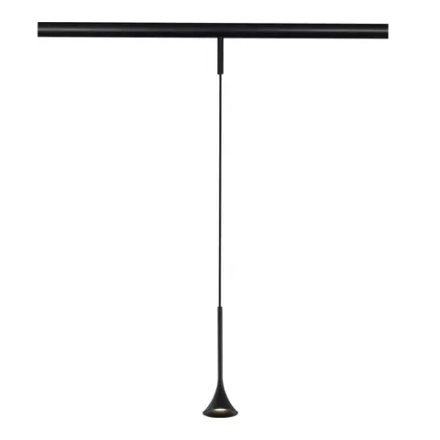 ST688.446.05 Магнитный трековый светильник Черный LED 1*5W 4000K Lm Ra>90  IP20 D70xH225 24V