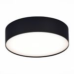 ST606.442.27 Светильник потолочный Черный LED 1*27W 4000K 2 340Lm Ra&gt;85 120° IP20 D220xH55 185-265V