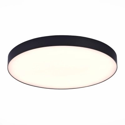 ST606.432.96 Светильник потолочный Черный LED 1*96W 3000K 8 640Lm Ra>85 120° IP20 D600xH55 185-265V
