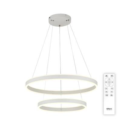 Citilux Дуэт CL719640 LED Люстра подвесная с пультом Белая