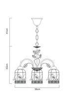 Подвесная люстра Arte Lamp CINCIA A5090LM-5WG, 5хE27
