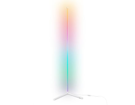 Светильник светодиодный напольный RGB с пультом FL8025 WH белый LED 20W RGB D32*1650 (ПДУ РАДИО 2.4G)
