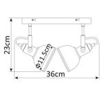 Спот Arte Lamp MARTIN A5213AP-2WG, 2хE14