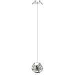 5084/5L L-VISION ODL25 553 хром/прозрачный/металл/акрил Подвес LED 5W 4000K 250Лм JEMSTONE