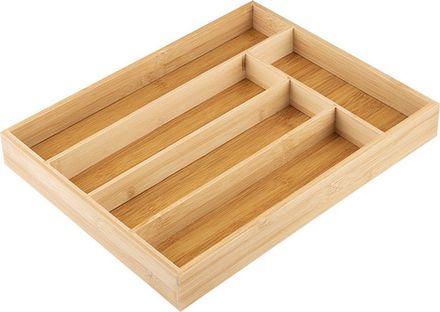 Лоток для столовых приборов BAMBOO, 37*30*4,5 см (бамбук)