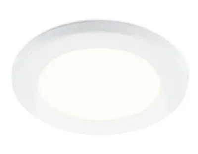 Светильник встраиваемый TN6630 WH белый IP44 GX53 D100*60