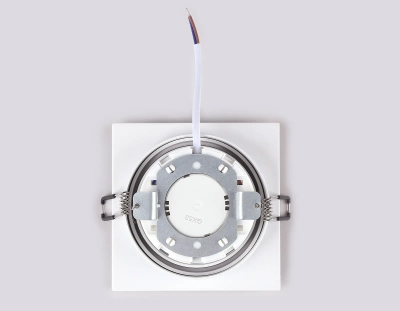 Светильник встраиваемый поворотный точечный TN51915 WH белый GX53 max 12W 115*115*23