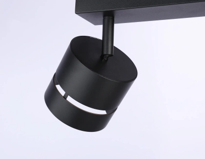 Светильник накладной TN71060/2 BK черный GX53/2 max 12W 280*85*150