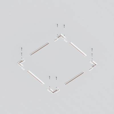 Шинопровод 2м Exility низкопрофильный подвесной круглый, TRXM034-R-412W. TM Maytoni
