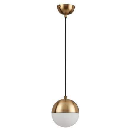 4960/1 PENDANT ODL22 471 античн.бронза/металл/белый/стекло Подвес E27 1*40W PINGA