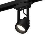 Комплект трекового однофазного светильника XT6602020 PBK черный полированный MR16 GU10 (C6602, N6121)