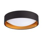 SLE201102-01 Светильник потолочный Черный, Золото/Белый LED 1*24W 4000K