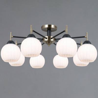 IL0579-8CSQ-25 BK AB TRENTO светильник потолочный