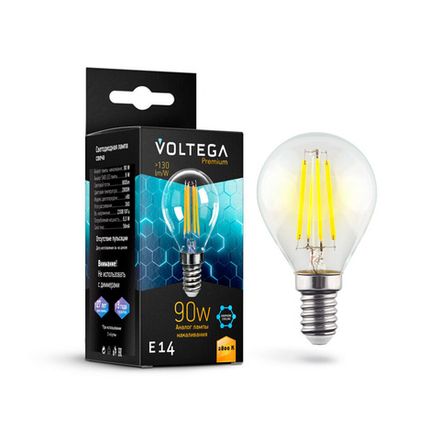 Светодиодная лампа Crystal Graphene Globe 9W 2800K E14, 7136. TM Maytoni
