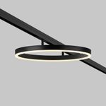Трековый светильник Rim Exility 3000K 24Вт 120°, TR227-2-24W3K-B. TM Maytoni