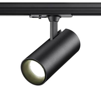 359158 PORT NT23 091 черный Светильник трековый однофазный двухжильный IP20 LED 24W 220V 4000К 2300Лм SELENE