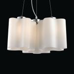 SL116.503.03 Люстра подвесная ST-Luce Серебристый/Белый E27 3*60W