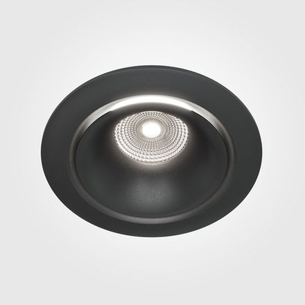 Встраиваемый светильник Yin 4000K 1x12Вт 60°, DL031-L12W4K-B. TM Maytoni