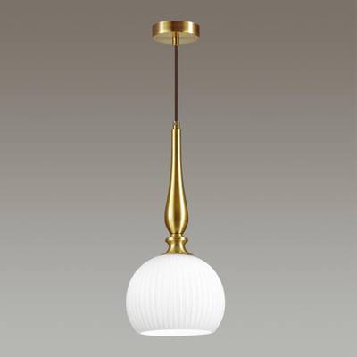 4767/1 PENDANT ODL21 491 белый/бронзовый Подвес E27 60W RUNGA