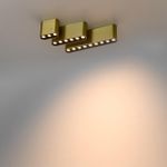 7093/21CL HIGHTECH ODL25 399 Потолочный светильник бронзовый/металл/акрил IP20 LED 13W 988Лм 3000K 220V SMALL