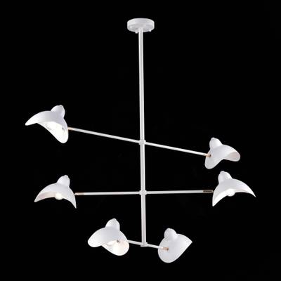 SL1801.503.06 Люстра подвесная ST-Luce Белый/Белый E14 6*60W