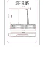 Подвесная люстра Arte Lamp MAYOTTE A1071SP-7CC, 7хG9