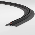 Mini Magnetic Шинопровод под ГКЛ 12,5мм черный Ø1200 85221/00