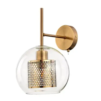 Бра Arte Lamp MANCHESTER A7620AP-1AB, 1хE27