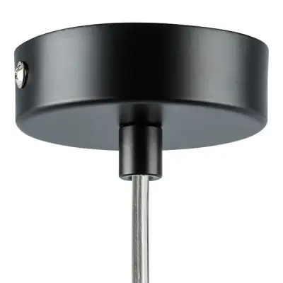 817017 Люстра STRATO 1х40W E14 ЧЕРНЫЙ МАТОВЫЙ Lightstar