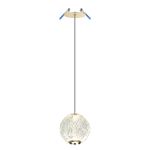 5008/5LA L-VISION ODL24 583 золотой/металл/акрил Подвес LED 5W 4000K 390лм CRYSTAL