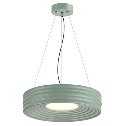 7703/L SN 20 Подвесное крепление для светильника MACARON LED металл/зеленый 1,2м MACARON