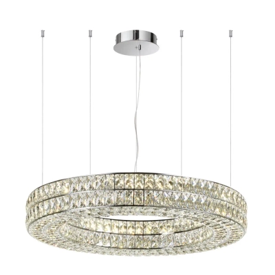 4927/52L L-VISION ODL24 583 хром/металл/хрусталь Люстра LED 52W 4000K 2971Лм PANTA