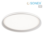 7749/80L MITRA LED SN 544 Светильник металл/PMMA/белый LED 80Вт 3000-6000К D495 IP20 пульт ДУ BETA