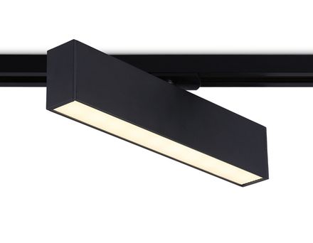 Светильник светодиодный трековый GL6765 BK черный LED 12W 3000K 300*22*48