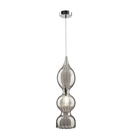 Светильник подвесной Crystal Lux IRIS SP1 B SMOKE 2074/201