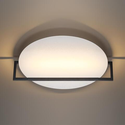 7015/20WL HIGHTECH ODL25 295 белый ice crack/металл/акрил Настенно-потолочный светильник IP20 LED поворотный 360° 1*20W LUNAR