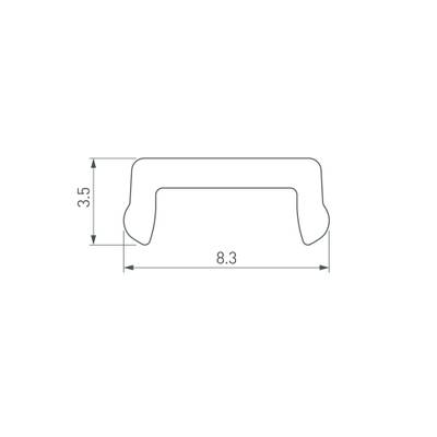 Экран LINE-1019-W8-2000 OPAL (Arlight, Пластик)