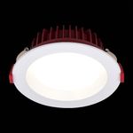 ST752.548.18 Св-к встр. Белый LED 1*18W 4000K 1 440Lm Ra80 100° IP44 D140xH52 100-240VV
