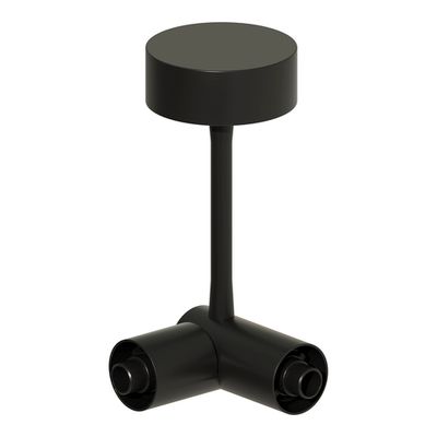 ST1602.439.00 Потолочный токопроводящий угловой соединитель ST-Luce Черный