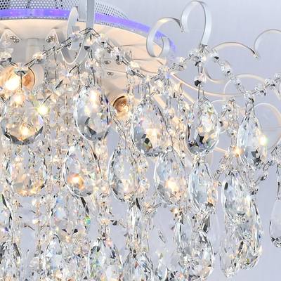 04024-0.3-07 WH+SILVER PN+RGB светильник потолочный