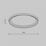 Фиксирующее кольцо для серии Intro GU10 черный, DLA110-B. TM Maytoni