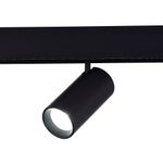 ST375.406.12 Магнитный трековый светильник SMART Черный LED 1*12W 2700K-6500K 1 080Lm Ra90 36° IP20 L115xW55xH95 48V