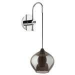 803547 Бра PENTOLA 1х25W G9 ХРОМ/ДЫМЧАТЫЙ Lightstar