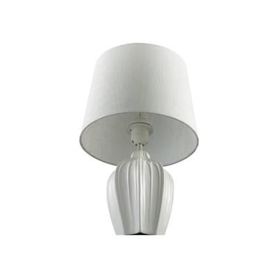 8120/1T COMFI LN25 белый, керамика/текстиль Настольная лампа E27 1*60W 220V SONA