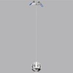 5100/5L L-VISION ODL25 хром/прозрачный/акрил Подвес "2 в 1" LED 5W 4000K 300Лм SONO