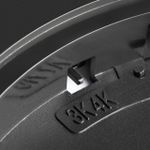 7662/24L MITRA LED SN 56 Светильник пластик/белый/черный LED 24Вт 3000/4000K D300 IP40 OMEGA BLACK