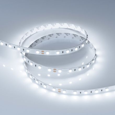 Светодиодная лента RT-B60-10mm 24V Cool 8K (14.4 W/m, IP20, 5060, 5m) (Arlight, 14.4 Вт/м, IP20)