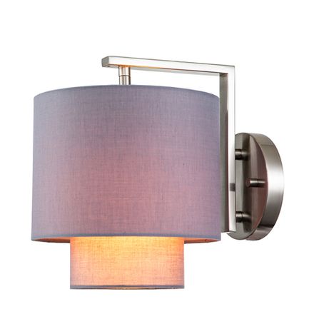Настенный светильник Indigo 13020/1W Nickel, 1хE27