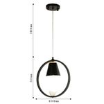 Подвес Uccello 2938-1P, 1*E27*40W. ТМ F-Promo